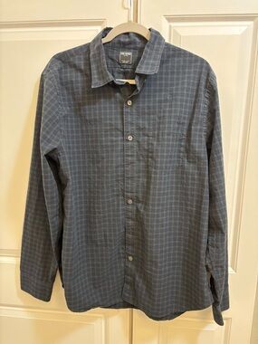 Todd Snyder Blue/ Green Plaid Button-Down Shirt